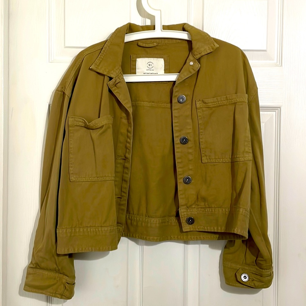 Cropped Jean Jacket